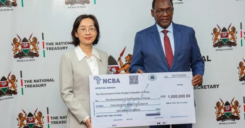 China extends 2 million USD grant to Kenya for Ebola preparedness, drought relief