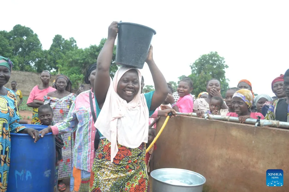 China-aided water supply project brings clean water to communities in southern Chad
