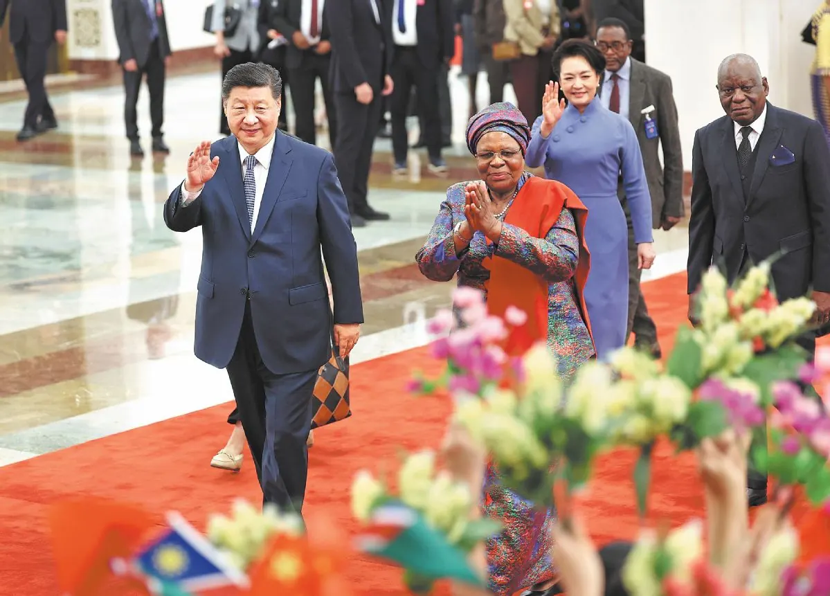 China, Namibia upgrade ties, pledge to boost exchanges