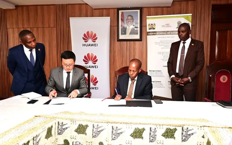 China's Huawei inks deal with Kenyan institution to digitize public sector