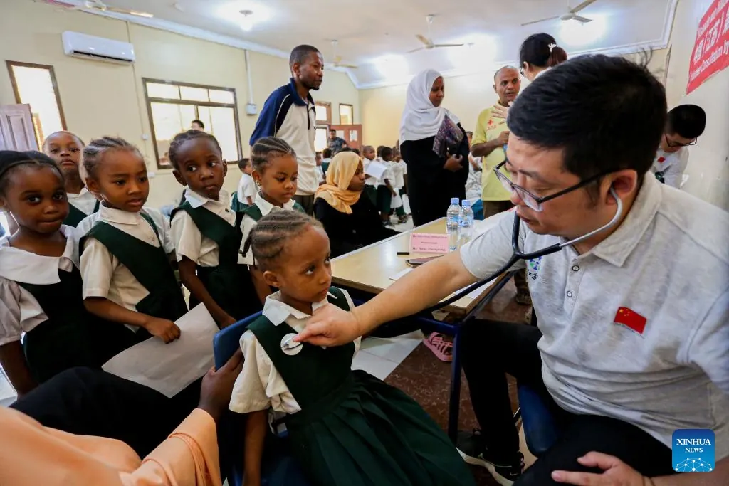 Chinese doctors bring healing, hope to orphaned children in Tanzania