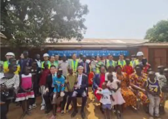 Chinese medical team, construction firms donate supplies to two orphanages in Juba