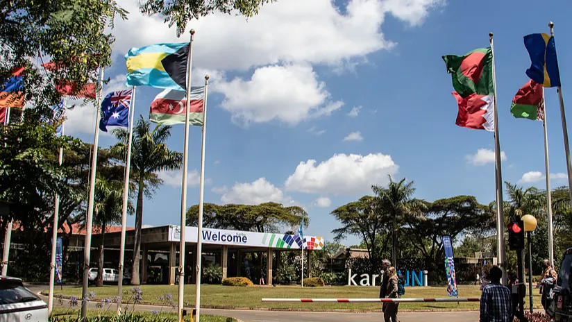 Chinese Vice President Han Zheng meets with UN officials in Nairobi