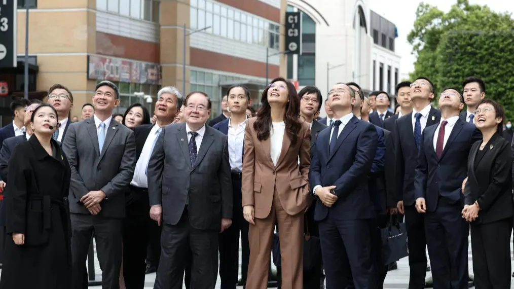 Impressed by Shanghai's vitality, KMT leader urges cross-Strait goodwill, mutual trus