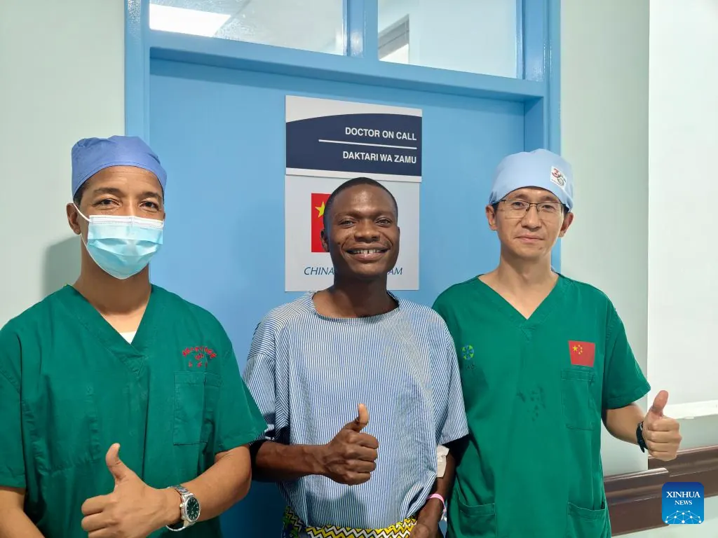 Life-saving operation in Zanzibar mirrors growing China-Tanzania health cooperation