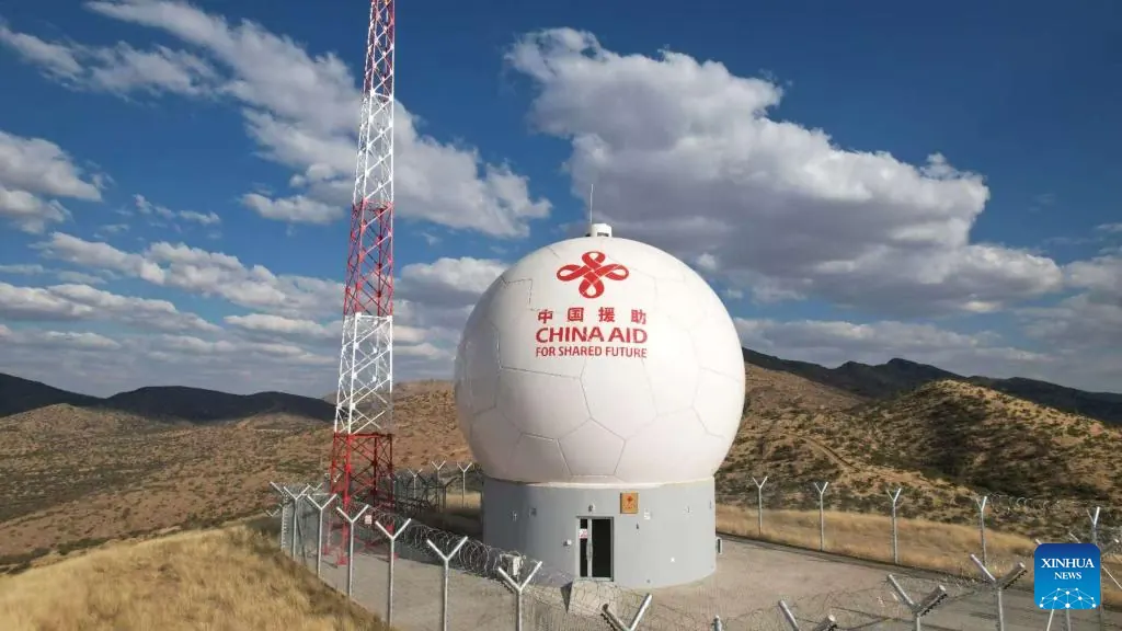 Namibia receives China-aided satellite ground station to boost space capabilities