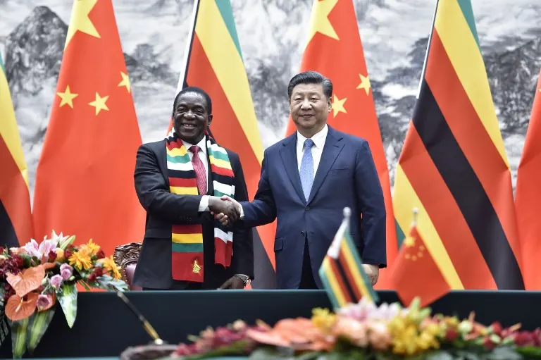 Zimbabwean president hails Chinese investment in lithium beneficiation